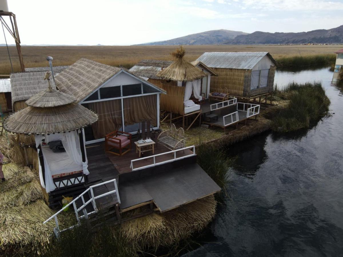 Uros Lake Titicaca Lodge Puno Bagian luar foto