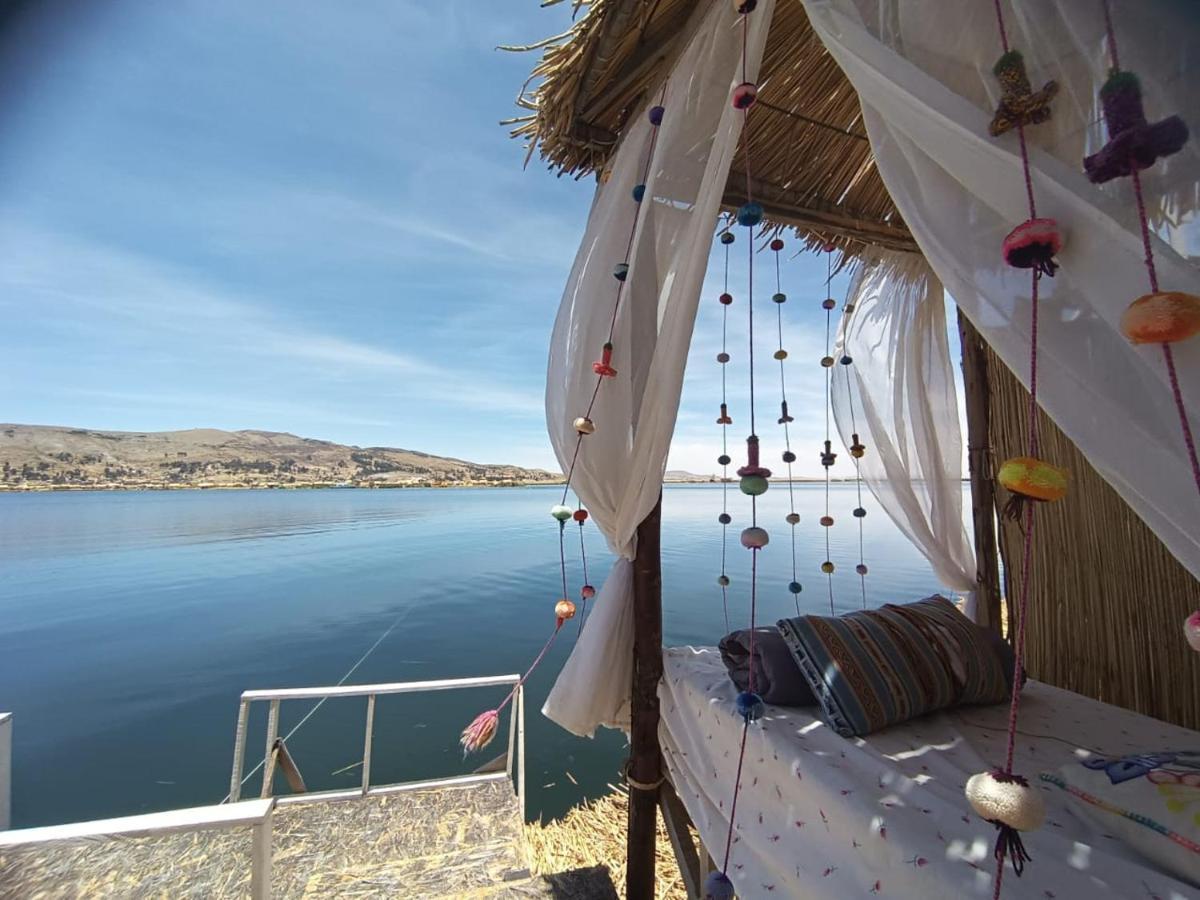 Uros Lake Titicaca Lodge Puno Bagian luar foto