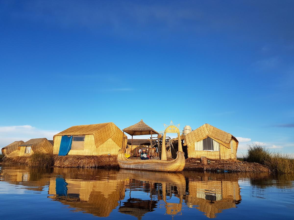 Uros Lake Titicaca Lodge Puno Bagian luar foto