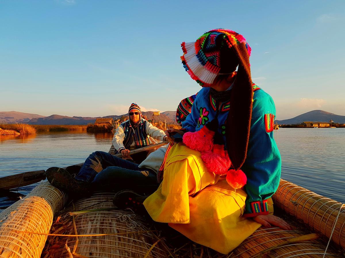 Uros Lake Titicaca Lodge Puno Bagian luar foto