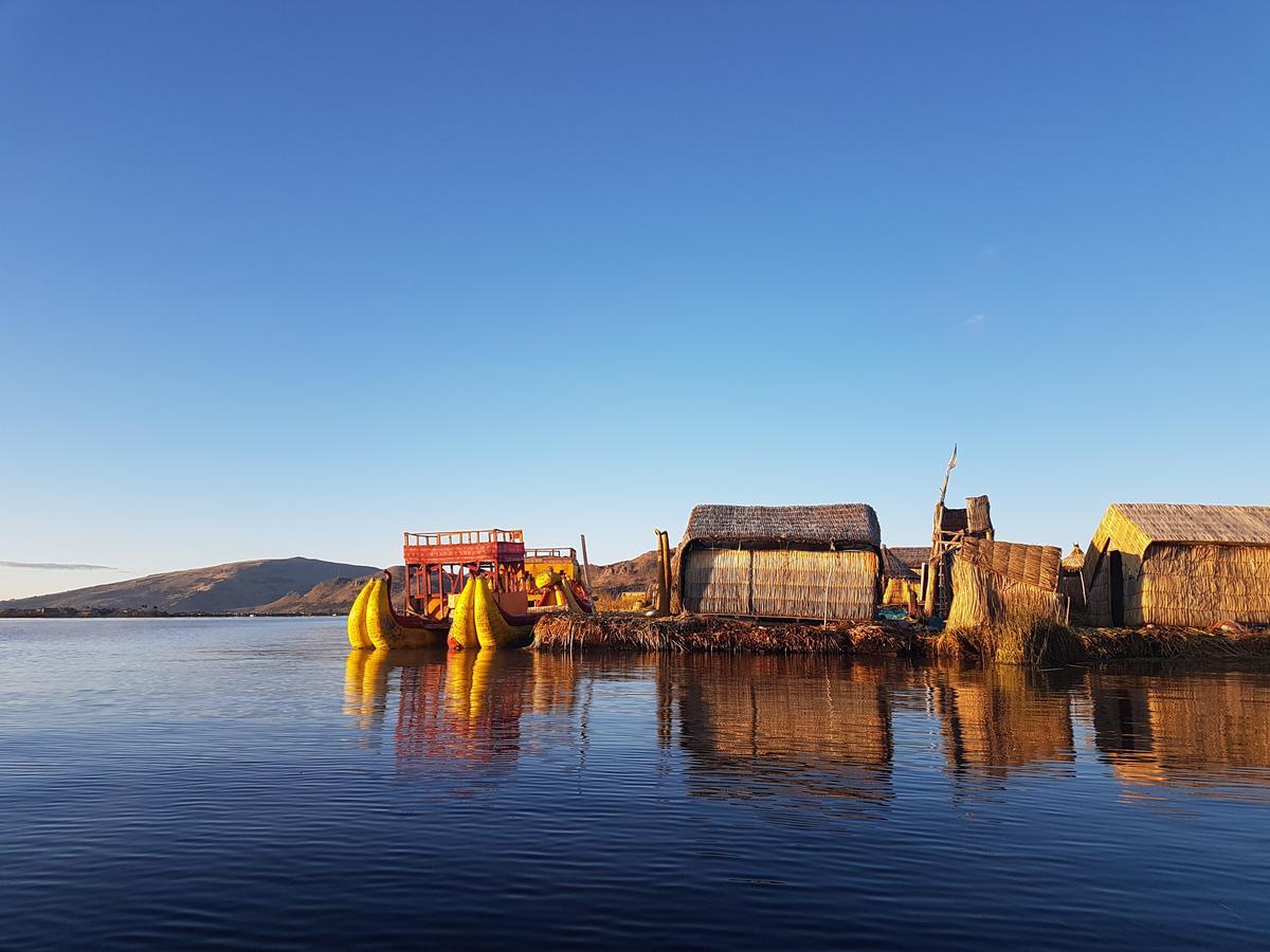 Uros Lake Titicaca Lodge Puno Bagian luar foto