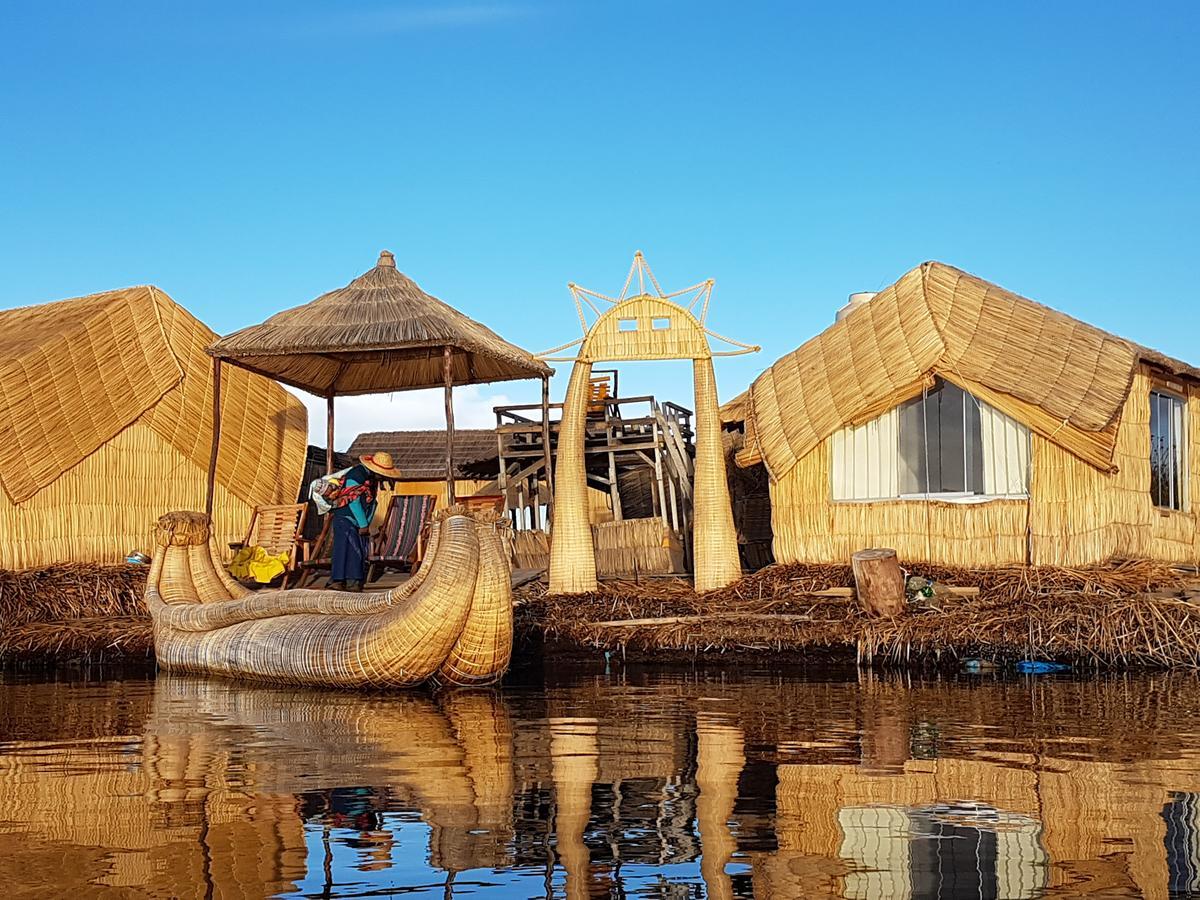 Uros Lake Titicaca Lodge Puno Bagian luar foto